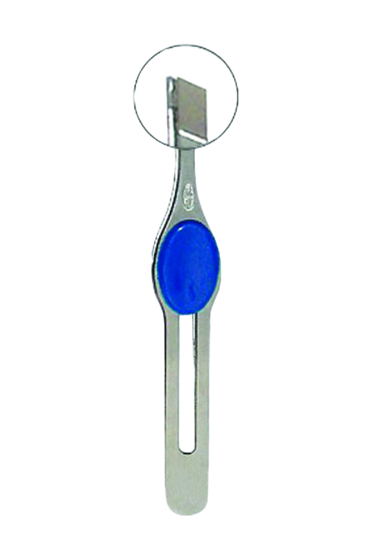 Clearance -Tweezers (Slanted Tip with Rubber Grip)