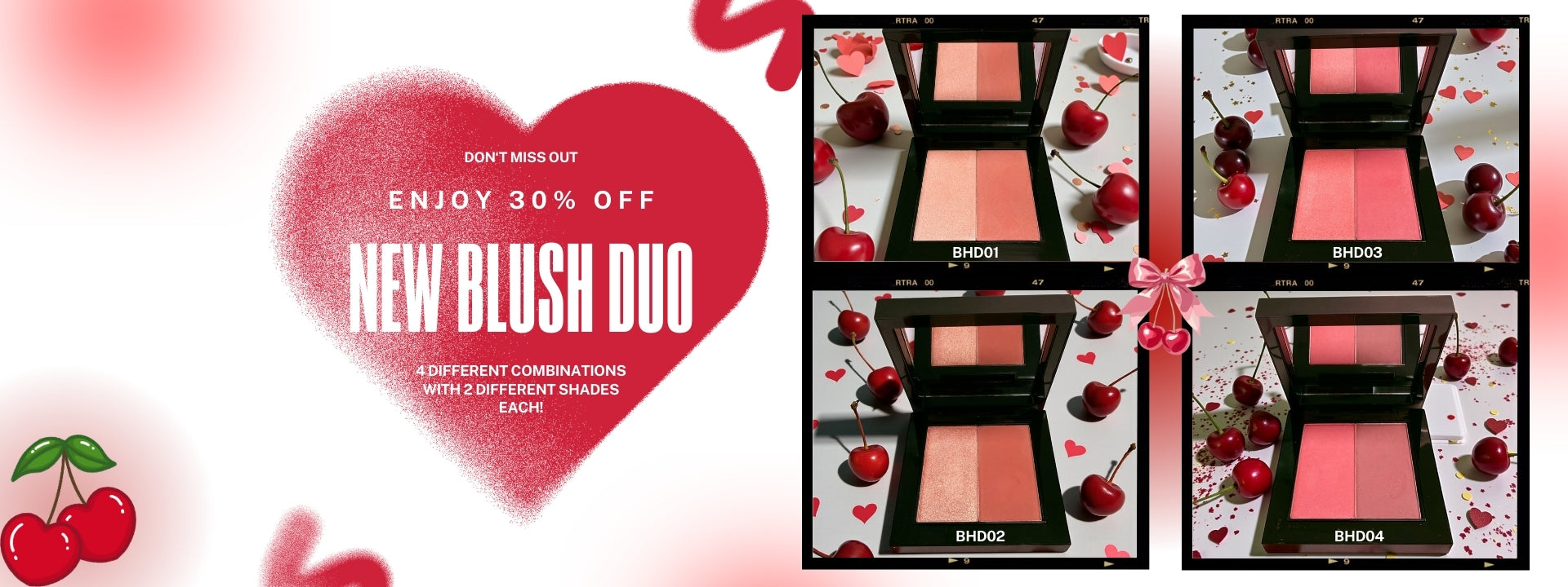 30% off New Duo Blush