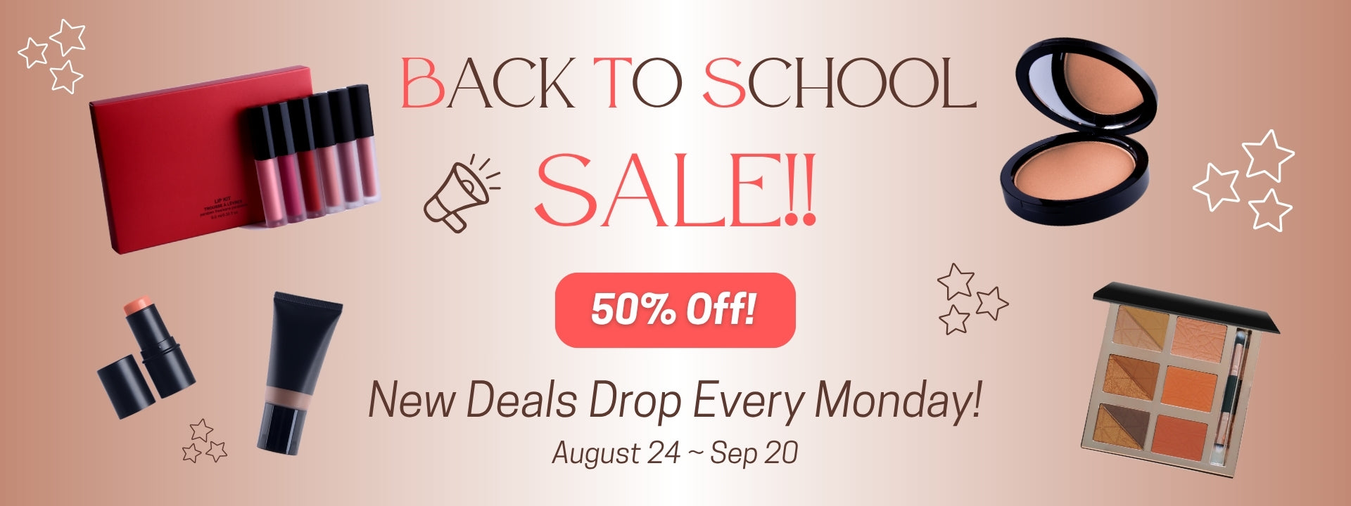Back to school promotion