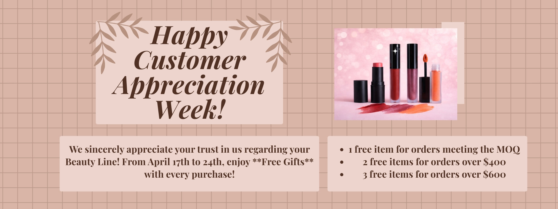 Customer Appreciation Week