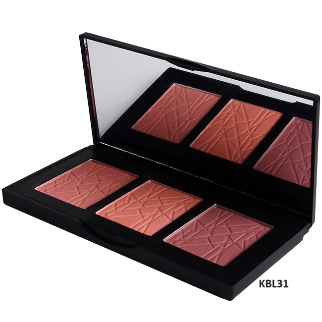 Modern Basic Cosmetics 3 Shade Blush Palette – Modern Basic Cosmetics