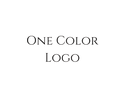 One color logo