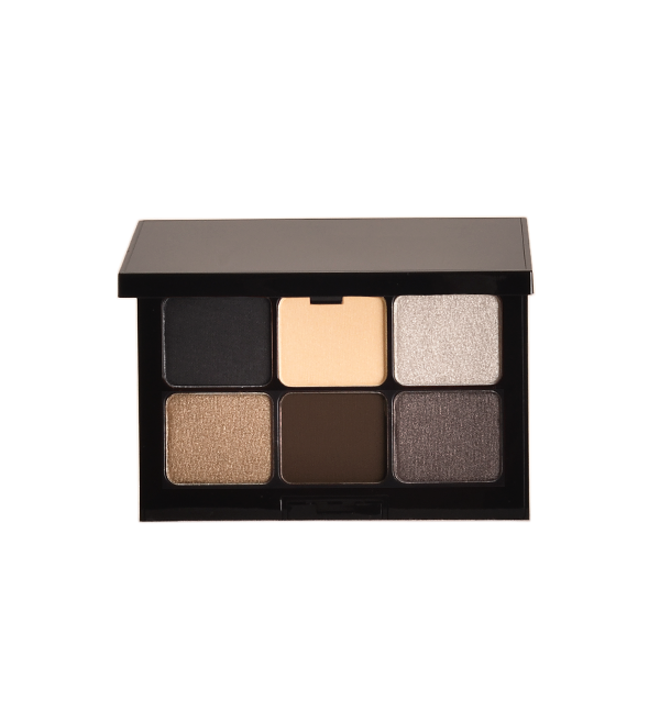 Clearance - 6 Shade Eyeshadow Palette (in a Glossy Compact)
